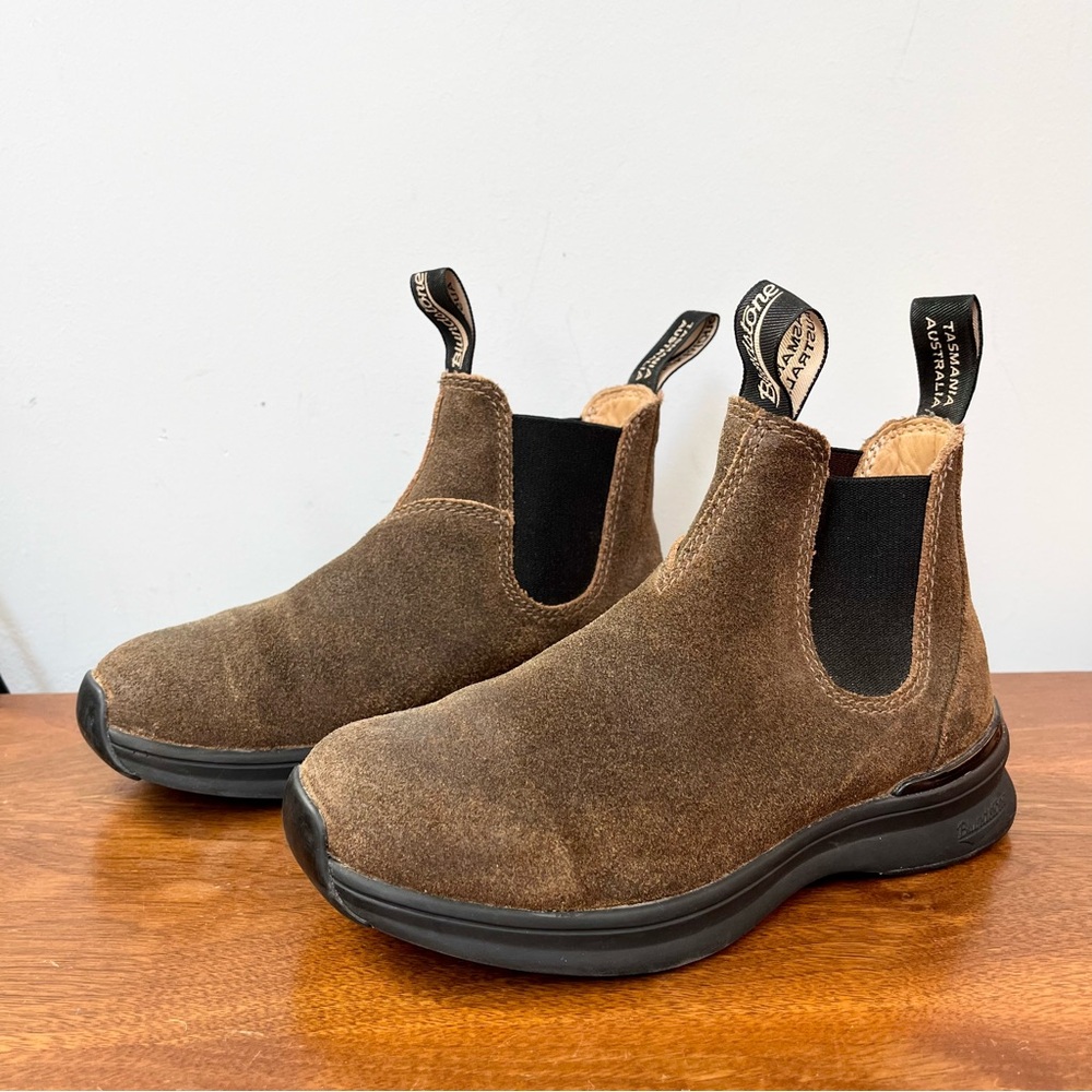 Blundstone #2144 active Chelsea boots in brown suede uppers - Picture 4 of 13